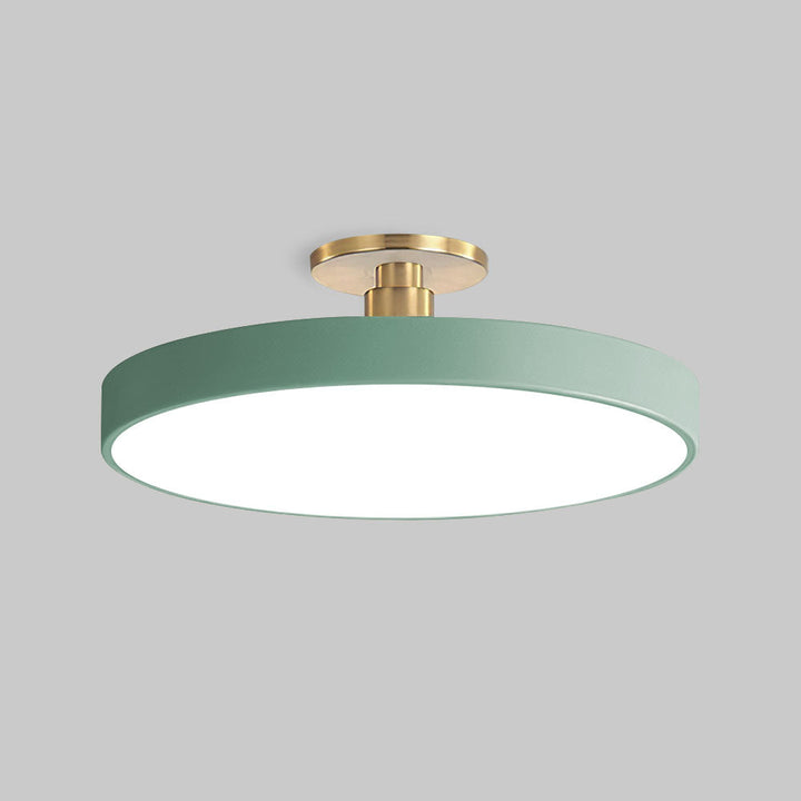 Plafonnier LED Circolare Moderno – Design Semi-Interrato