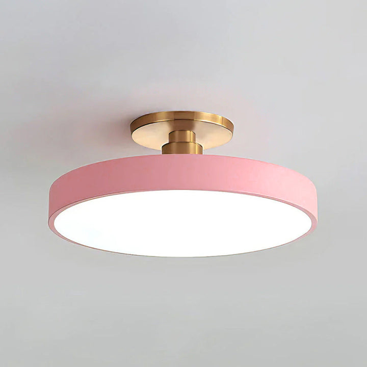 Plafonnier LED Circolare Moderno – Design Semi-Interrato