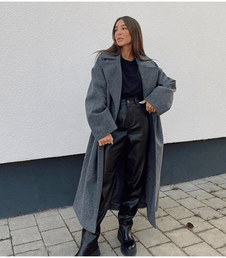 Manteau d'hiver décontracté, classique et chaud pour femme