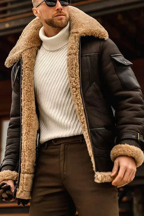 Veste en cuir - Vauquelin