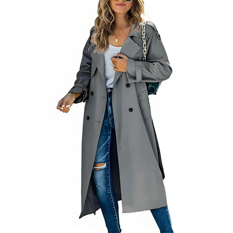 Eleganter Trenchcoat für Damen - Jeanne