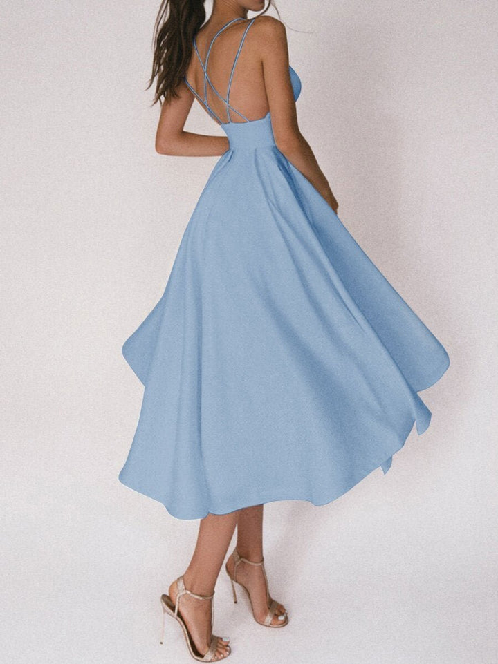Robe Évasée Dos Nu - Élégance et Confort