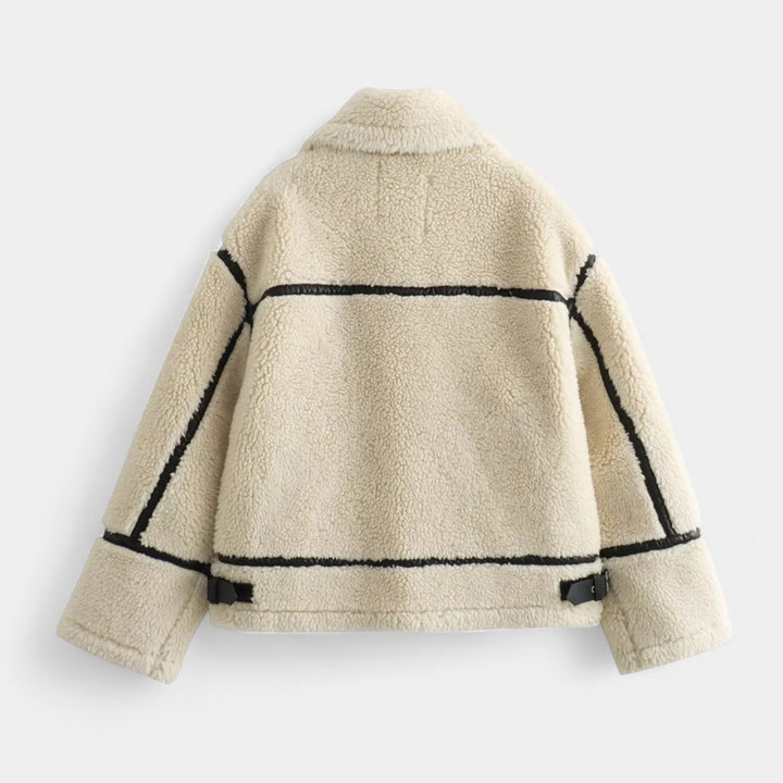 Curie Paris | Veste Teddy pour femme en fausse fourrure