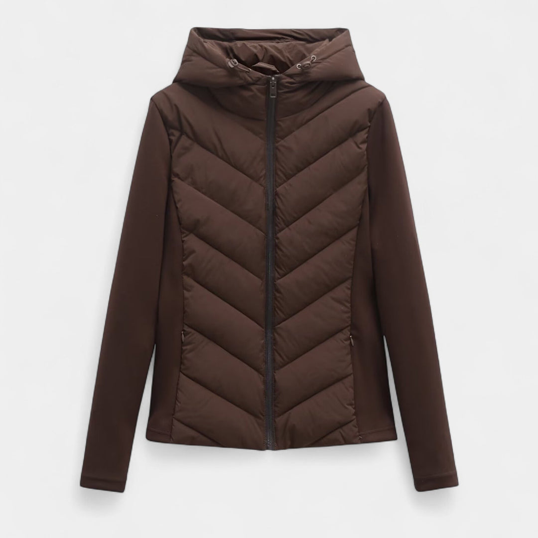 Norrskenberg | Veste softshell matelassée pour femme - Coupe-vent, déperlante