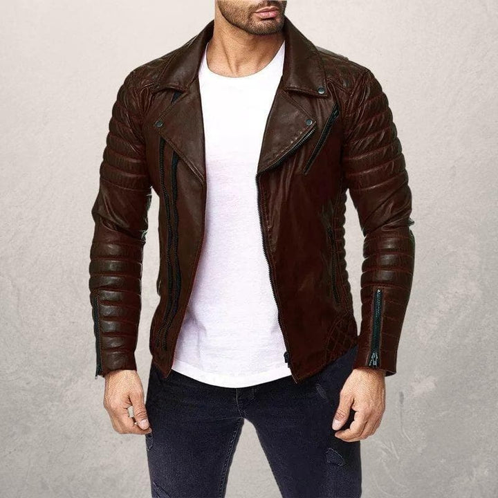 Hendric - Veste en cuir pour homme