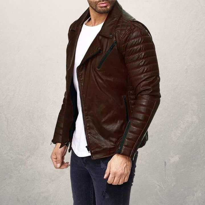 Hendric - Veste en cuir pour homme
