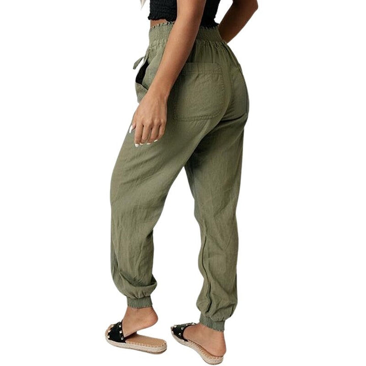 Lässige Jogginghose mit mittelhohem Bund für Damen | Sommer