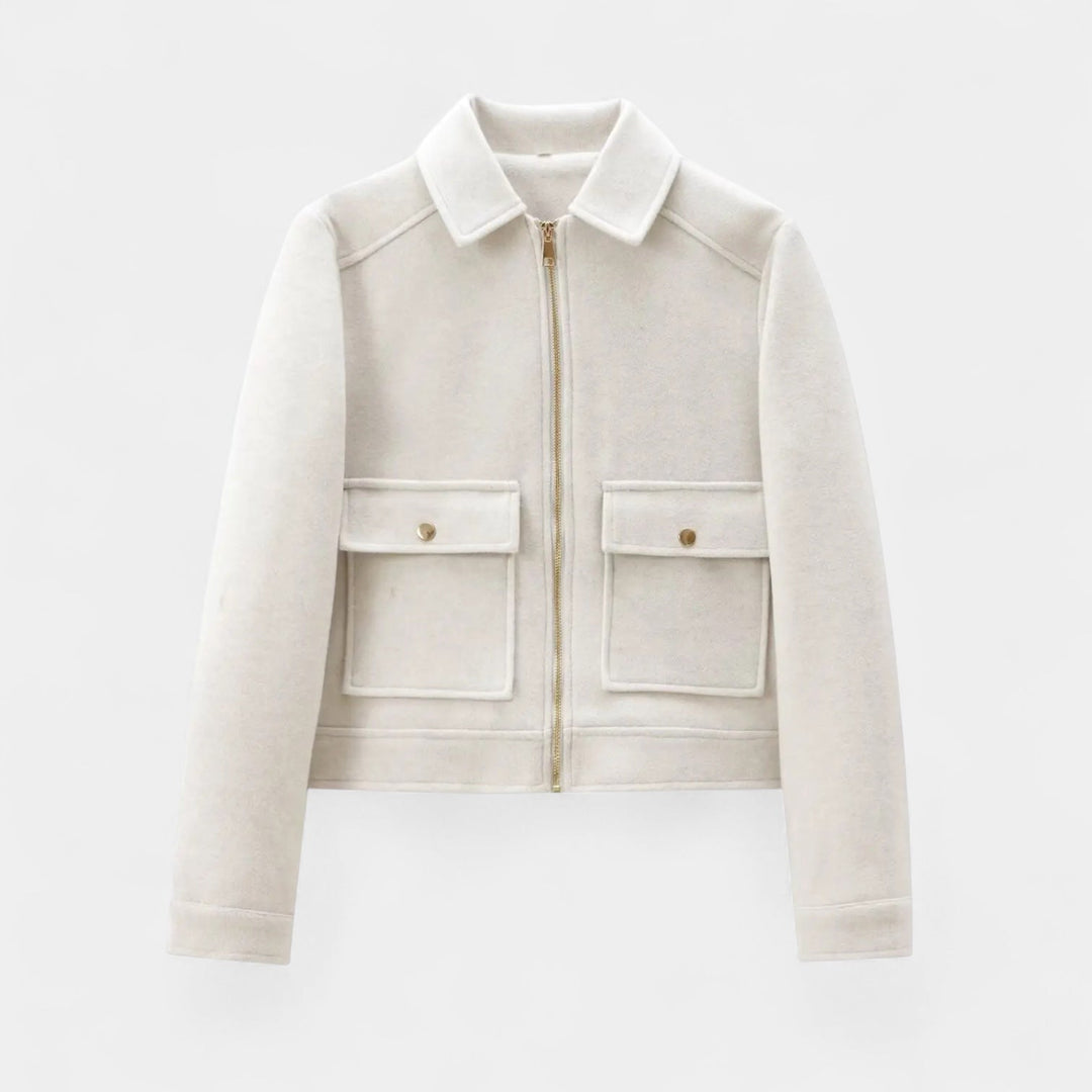 Curie Paris | Veste courte pour femmes en mélange de laine