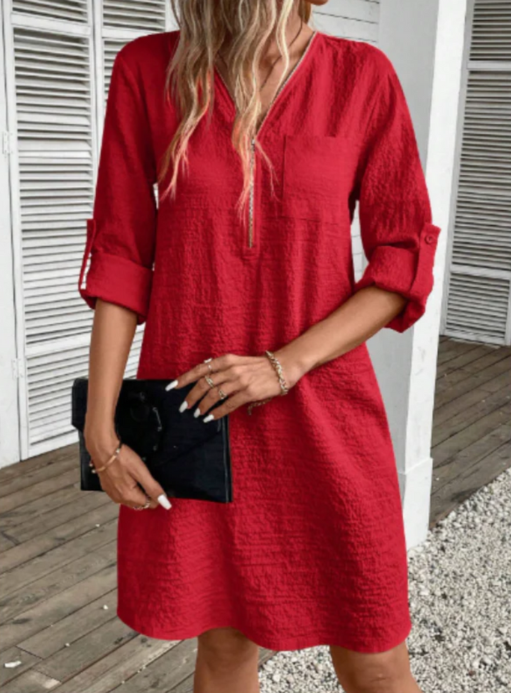 Robe d’Été Classique – Élégance Légère et Intemporelle