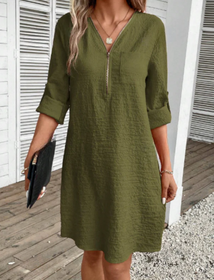 Robe d’Été Classique – Élégance Légère et Intemporelle