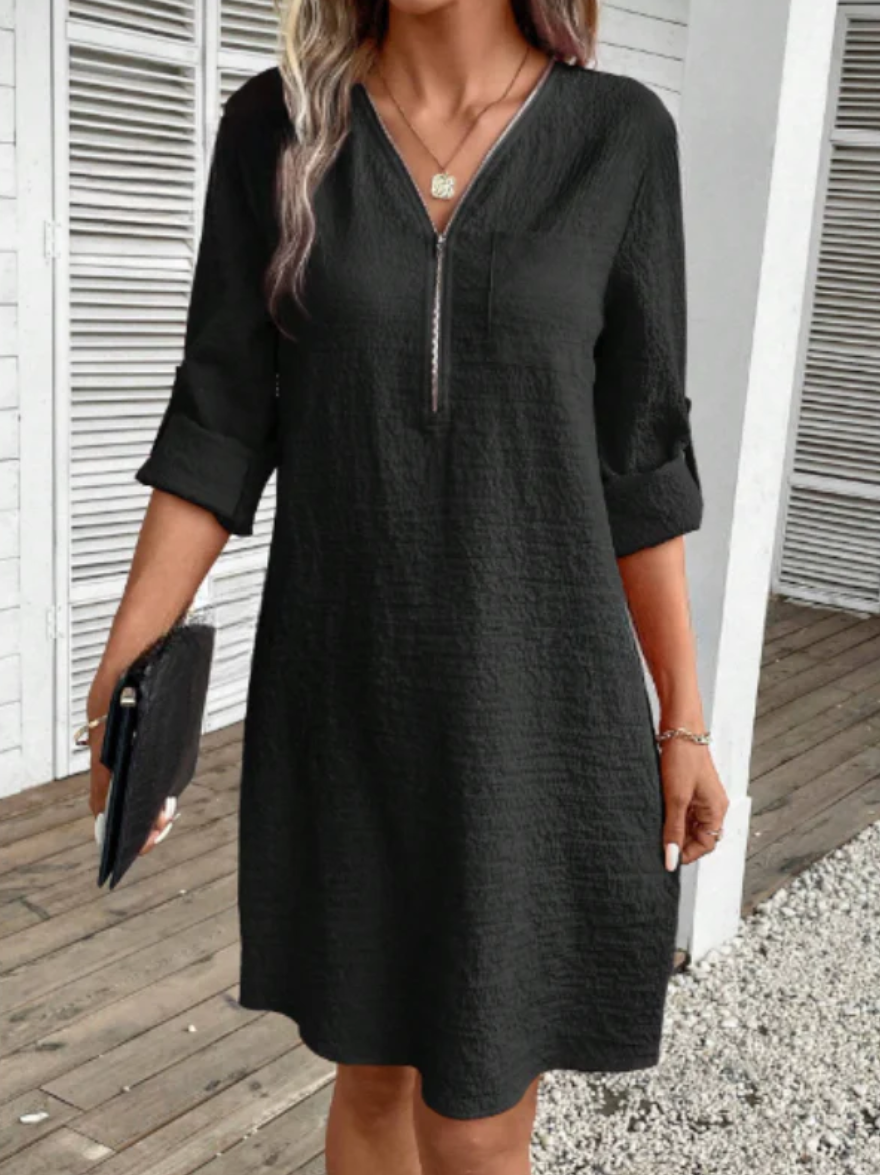 Robe d’Été Classique – Élégance Légère et Intemporelle