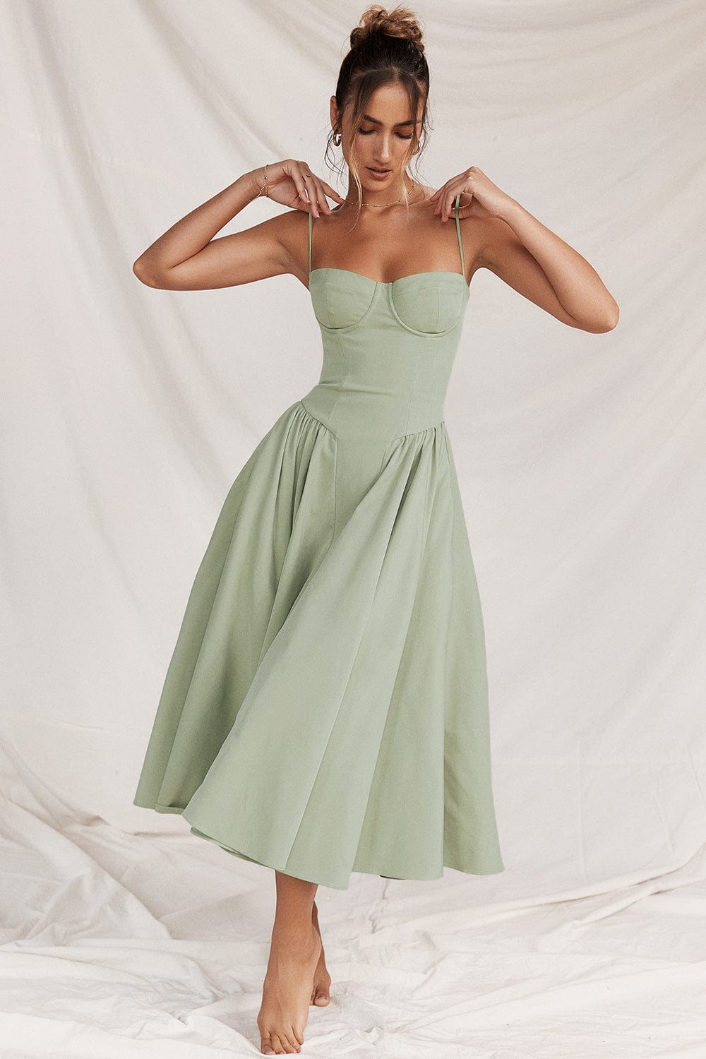 Robe d'été sculptante