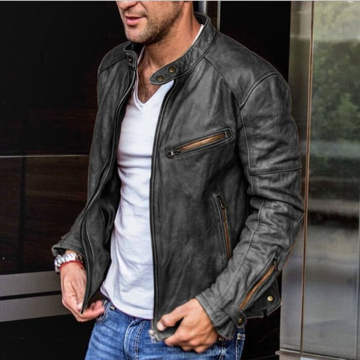 Veste en cuir élégante - Zacharie