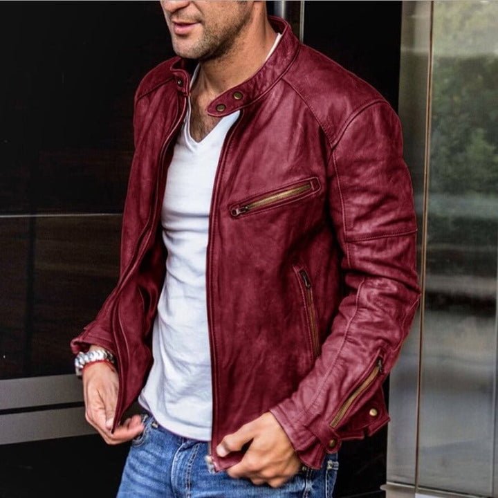 Veste en cuir élégante - Zacharie