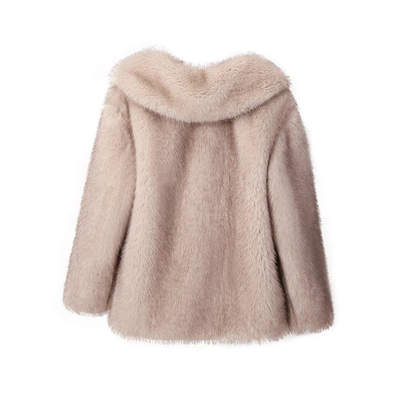 Chloé - Veste Fiesta Fluffy Wild Spectrum: Moelleux et Tendance