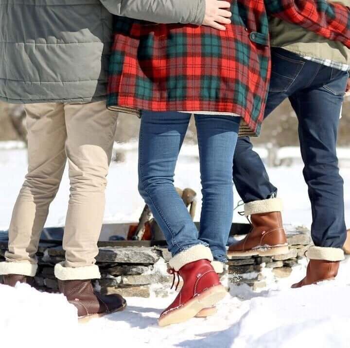 Lucille – Bottes imperméables en polaire avec doublure en laine douce