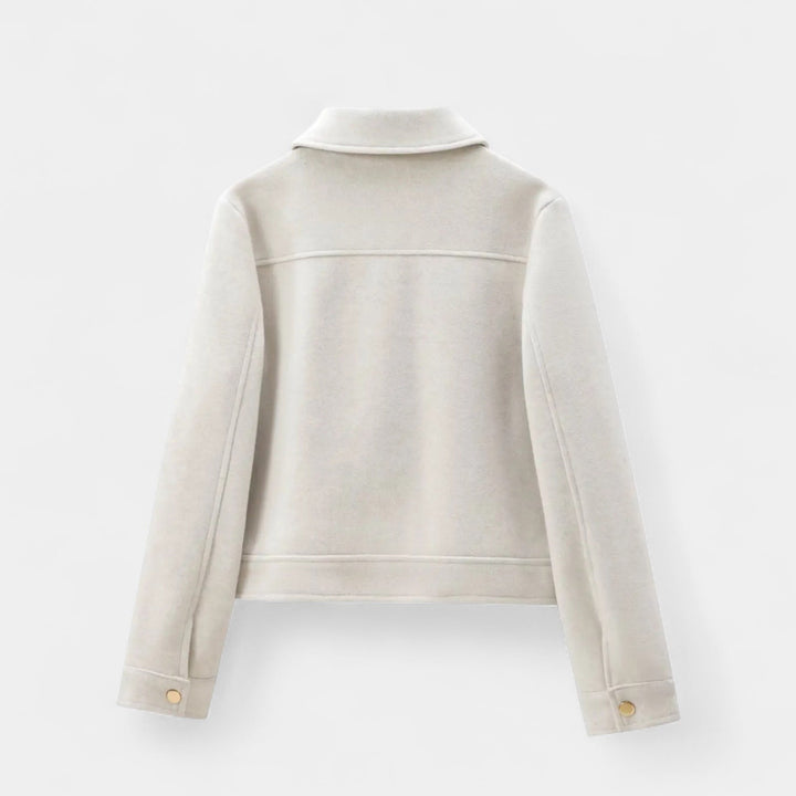 Curie Paris | Veste courte pour femmes en mélange de laine