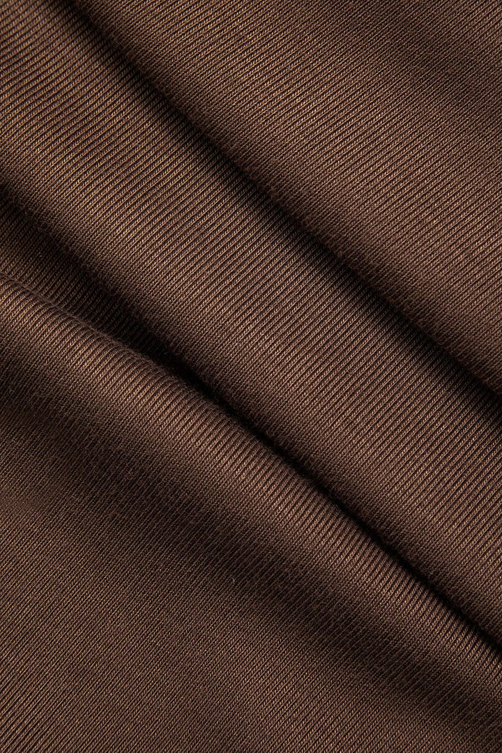 Robe Longue Asymétrique Élégante – Coupe Ajustée et Confort Stretch