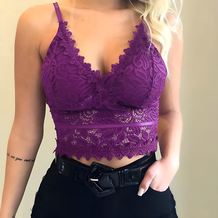 Sexy Sommer-Haut-Camisole für Frauen | Spitze