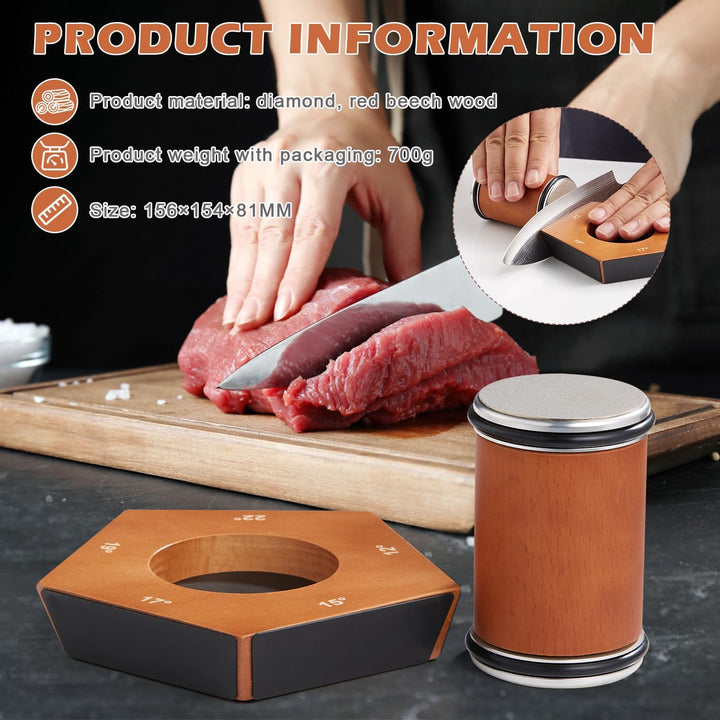 Manual Diamond Knife Sharpener - SharpRoll | High Precision Blade Sharpener
