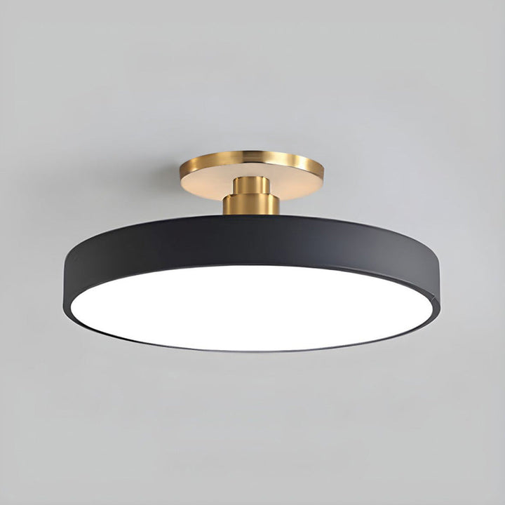 Plafonnier LED Circolare Moderno – Design Semi-Interrato
