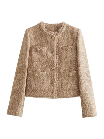 Veste en Tweed Élégante - Colette