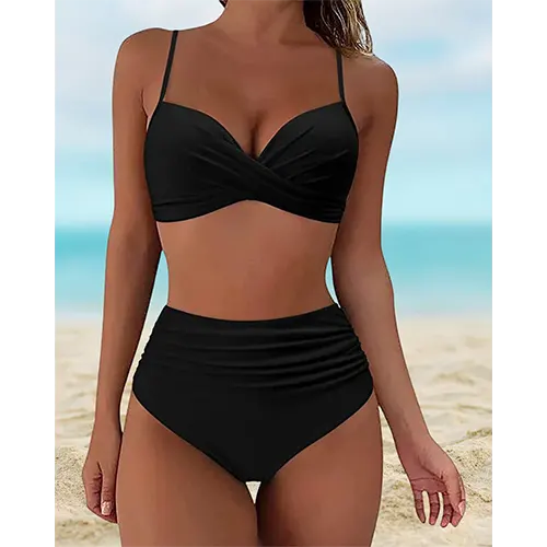 Sexy bedruckter Strandbikini für Frauen | Zwei Zimmer