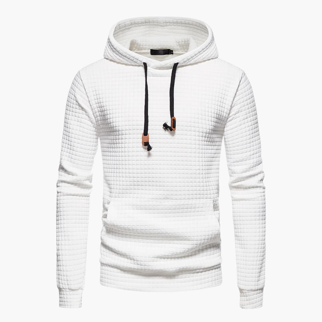 Théo – Felpa con cappuccio alla moda con grande cappuccio, stilosa per uomini