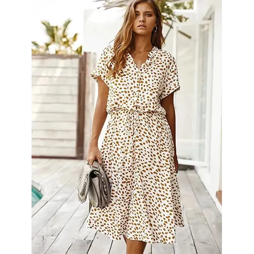 Elegantes Sommerkleid für Damen | Midi