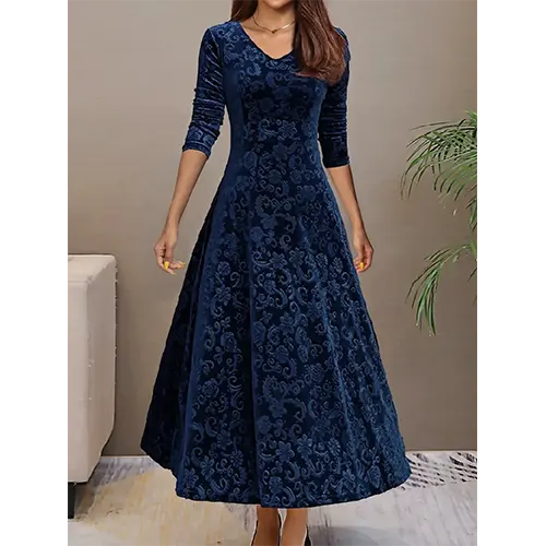 Elegantes Hochzeitsgastkleid für Damen | Midi