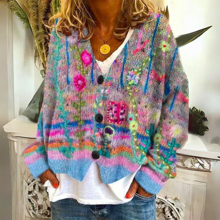 Cardigan Chic aus Mohair-Mischung – Eleganz und Komfort für kühle Sommerabende