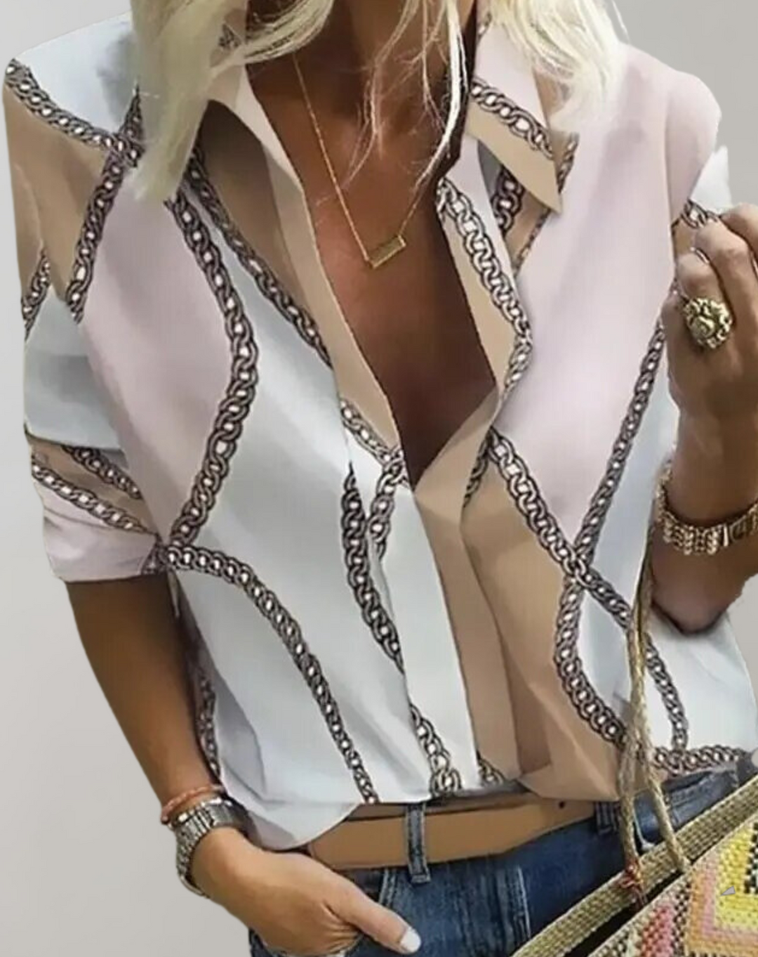 Faye | Blusa da tempo libero a maniche lunghe per donne