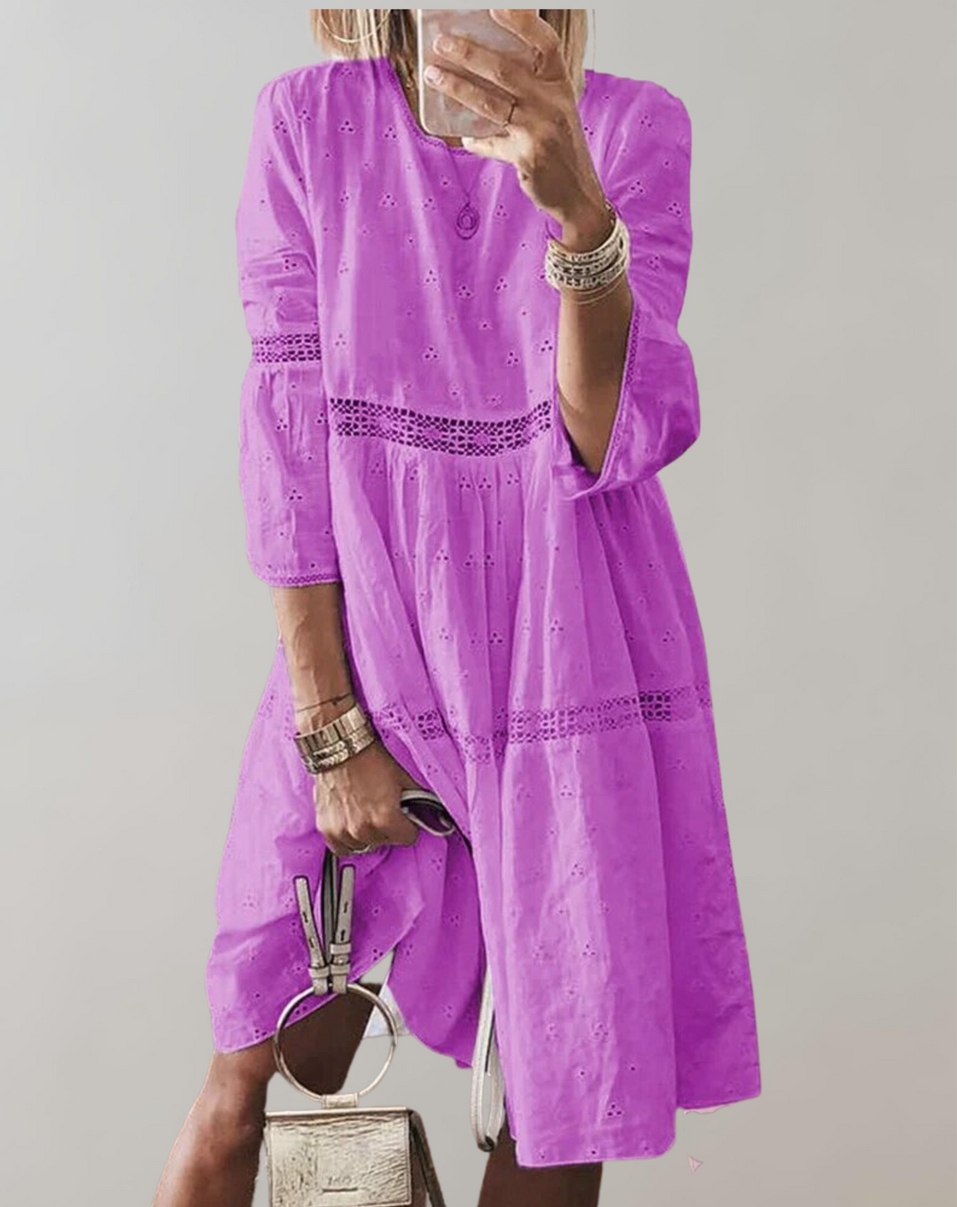 Kath | Vestito elegante ricamato