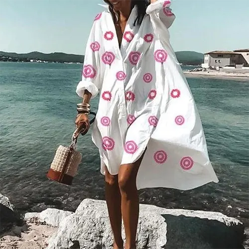 Elegantes und übergroßes Sommerkleid für Damen | Mini