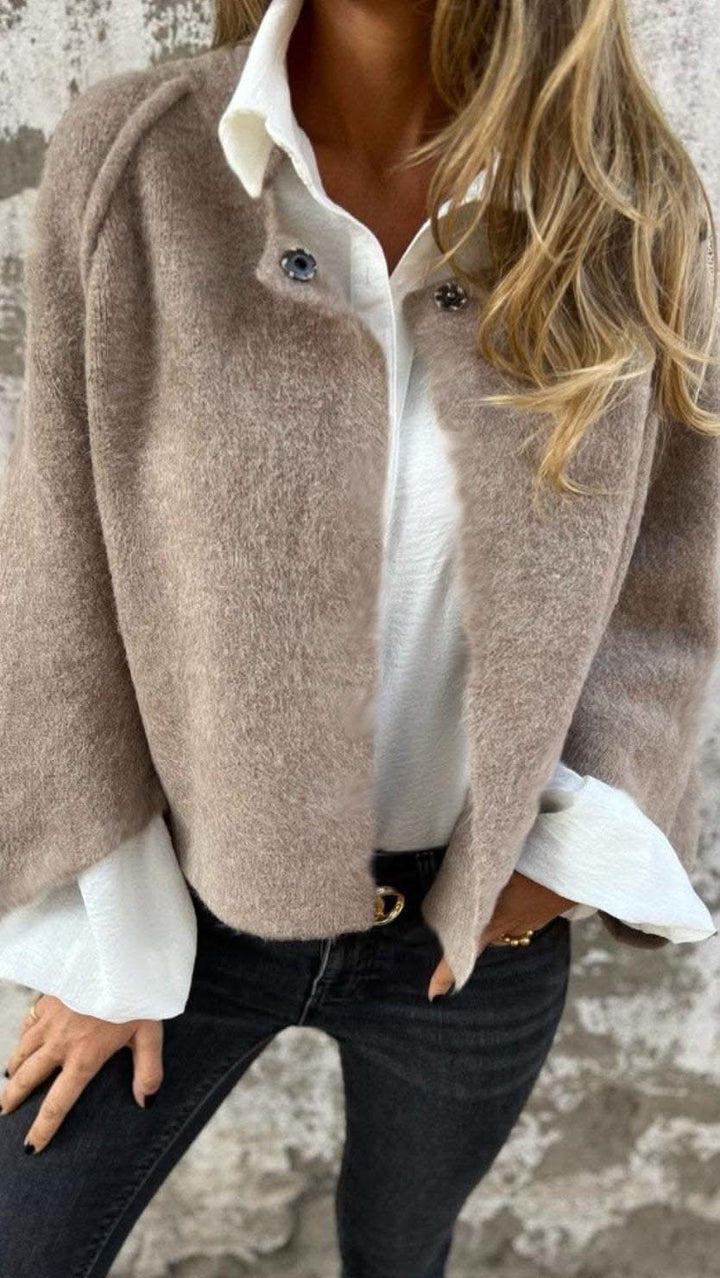 Gilet d'hiver élégant et confortable à la mode pour femmes