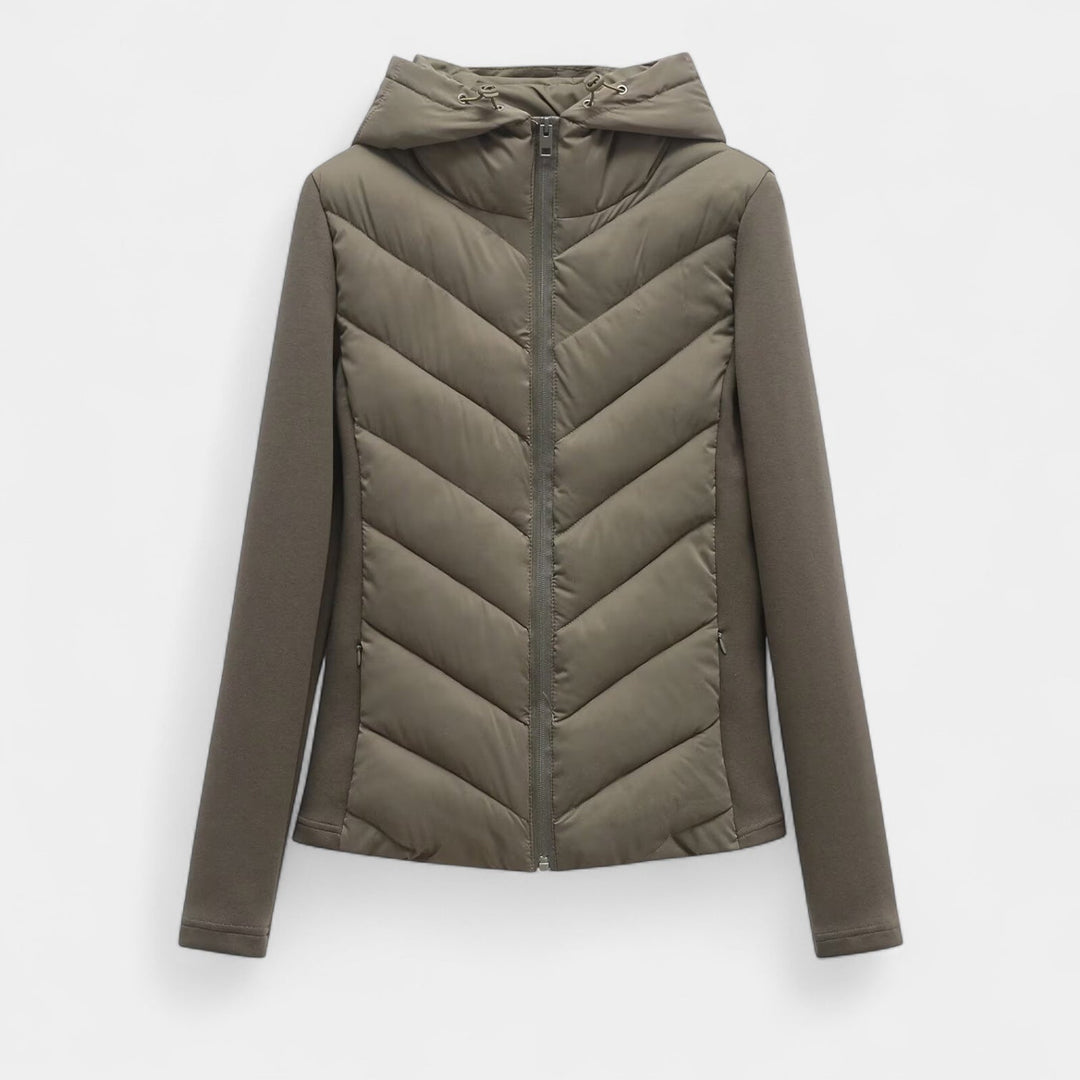 Norrskenberg | Veste softshell matelassée pour femme - Coupe-vent, déperlante