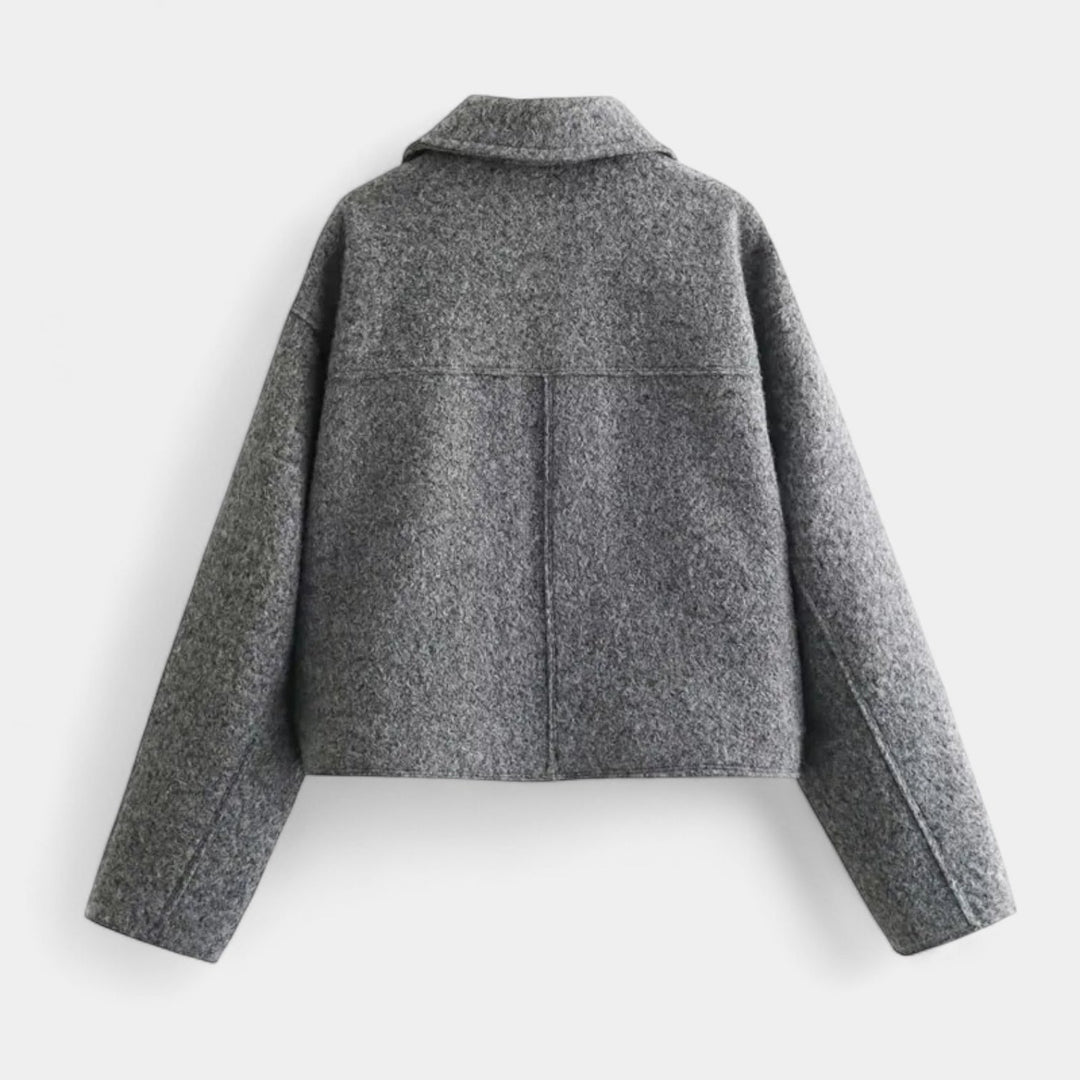 Curie Paris | Veste courte pour femme en mélange de laine