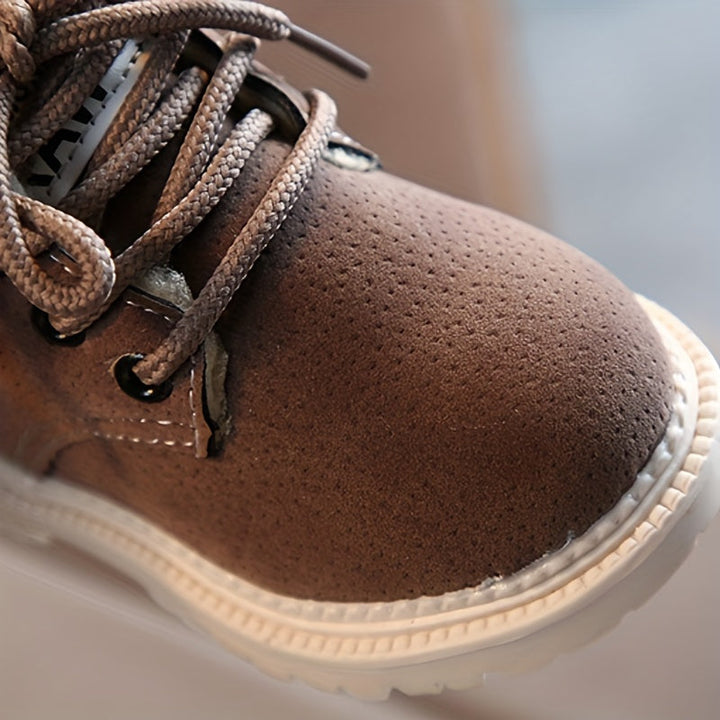 Luca – Bottines d'extérieur pour garçons avec doublure en polaire