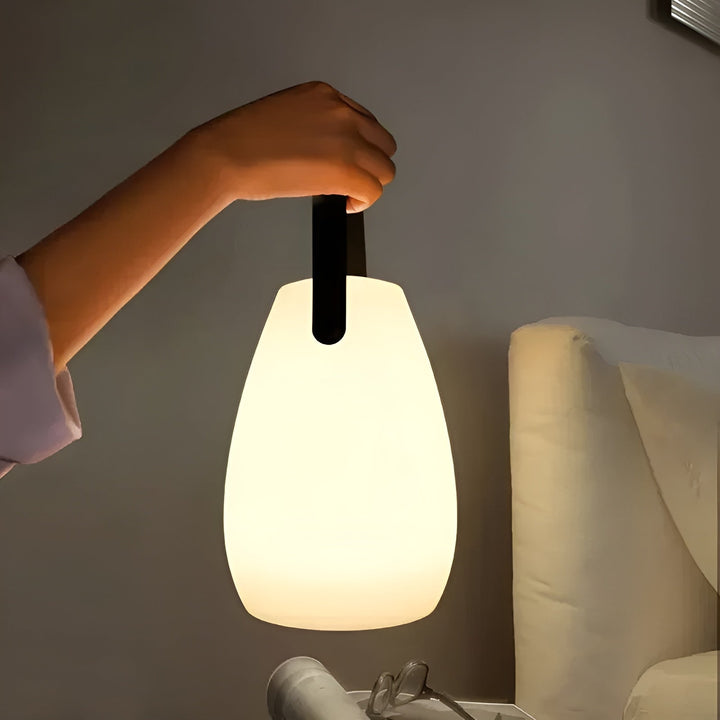 Bezprzewodowa wodoodporna lampa stołowa LED do użytku wewnętrznego i zewnętrznego - Lumora
