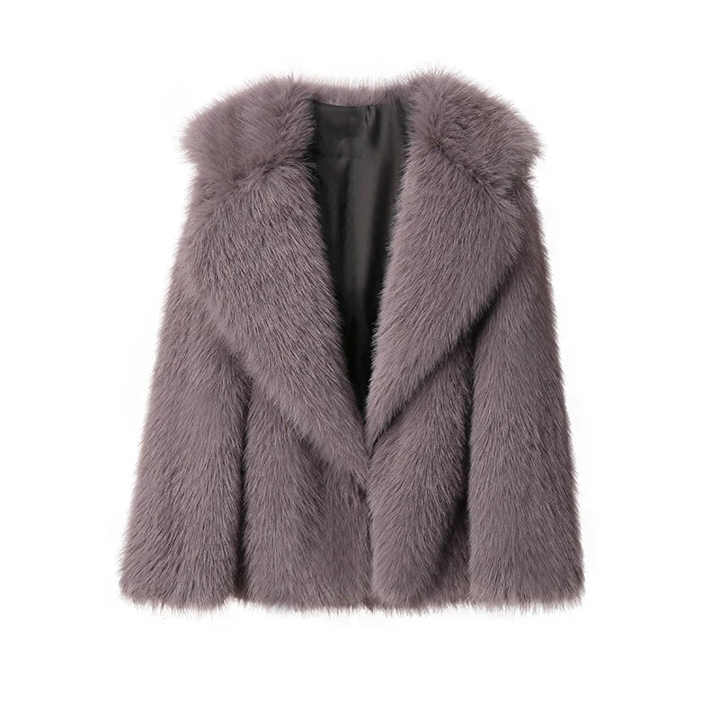 Chloé - Veste Fiesta Fluffy Wild Spectrum: Moelleux et Tendance