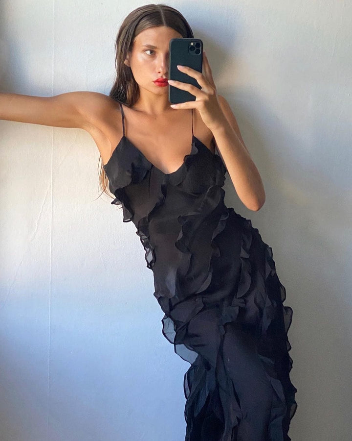 Suzanne - Robe à jupe superposée