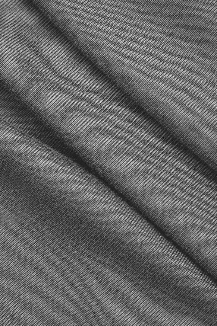 Robe Longue Asymétrique Élégante – Coupe Ajustée et Confort Stretch