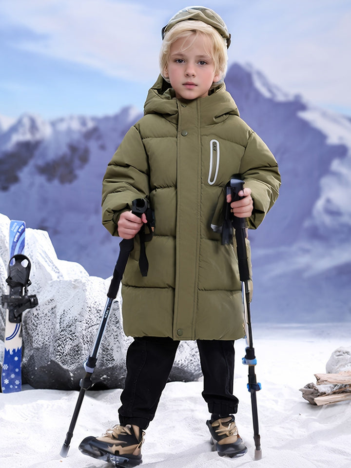 Emiel – Veste avec capuche et manches longues pour garçons