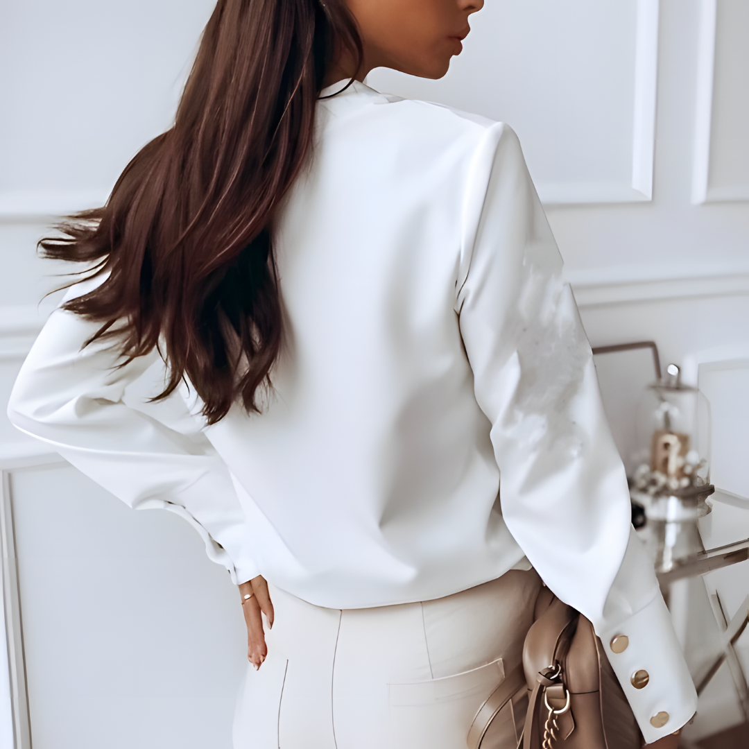 Améliea | Camicia con bottoni da donna | Casuale