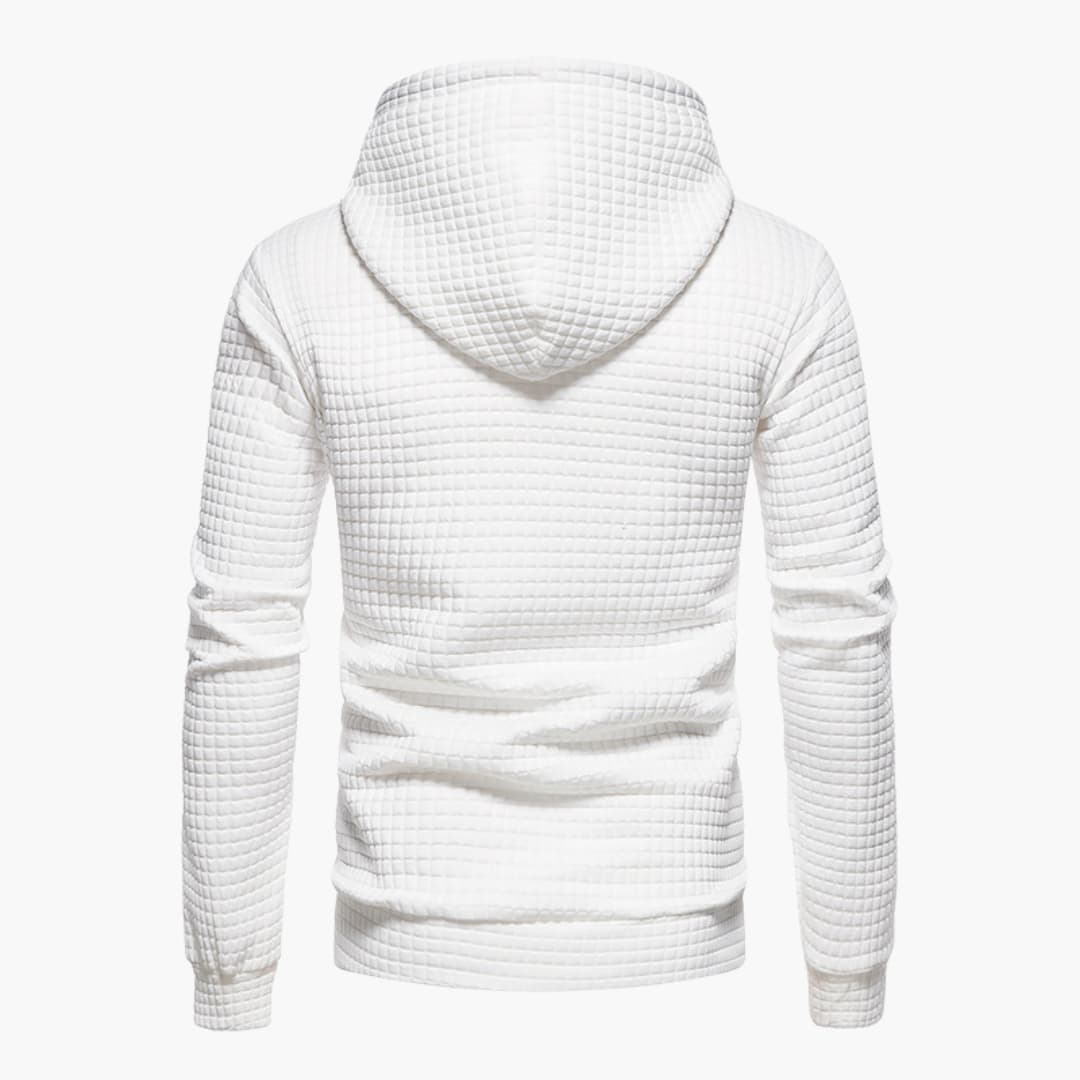 Théo – Felpa con cappuccio alla moda con grande cappuccio, stilosa per uomini