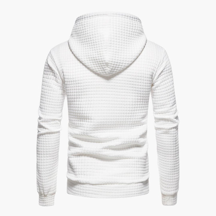 Théo – Felpa con cappuccio alla moda con grande cappuccio, stilosa per uomini