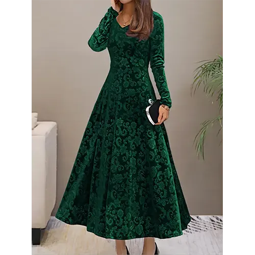 Elegantes Hochzeitsgastkleid für Damen | Midi