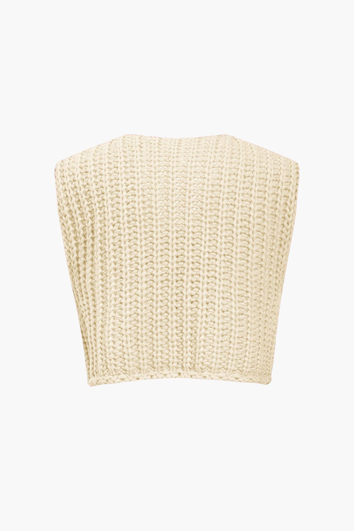 Gilet Boutonné en Tricot Décontracté - Style Élégant et Confortable