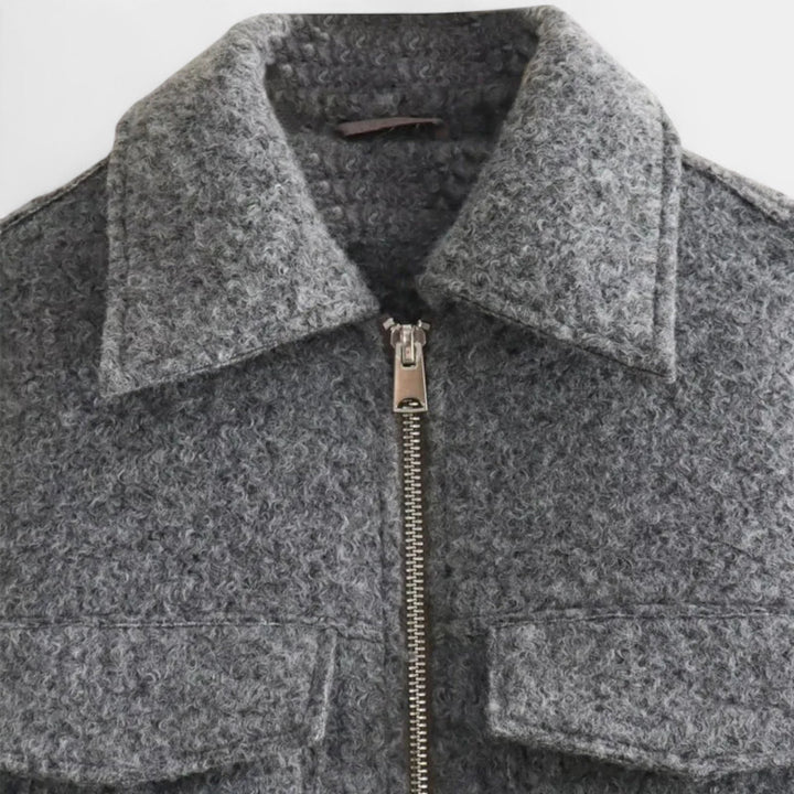 Curie Paris | Veste courte pour femme en mélange de laine