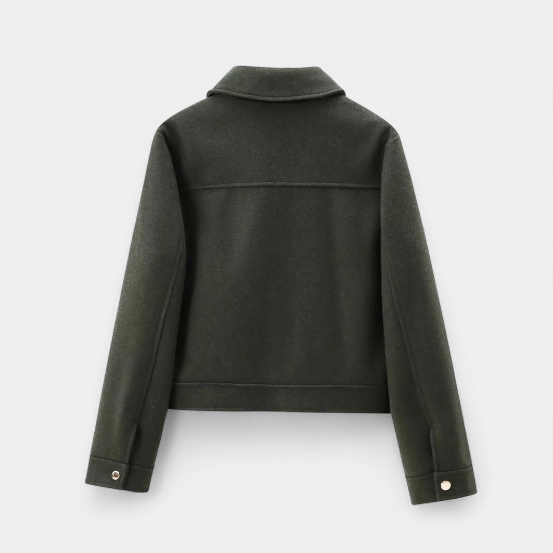 Curie Paris | Veste courte pour femmes en mélange de laine